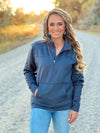 The Navy Aztec Thermal Pullover