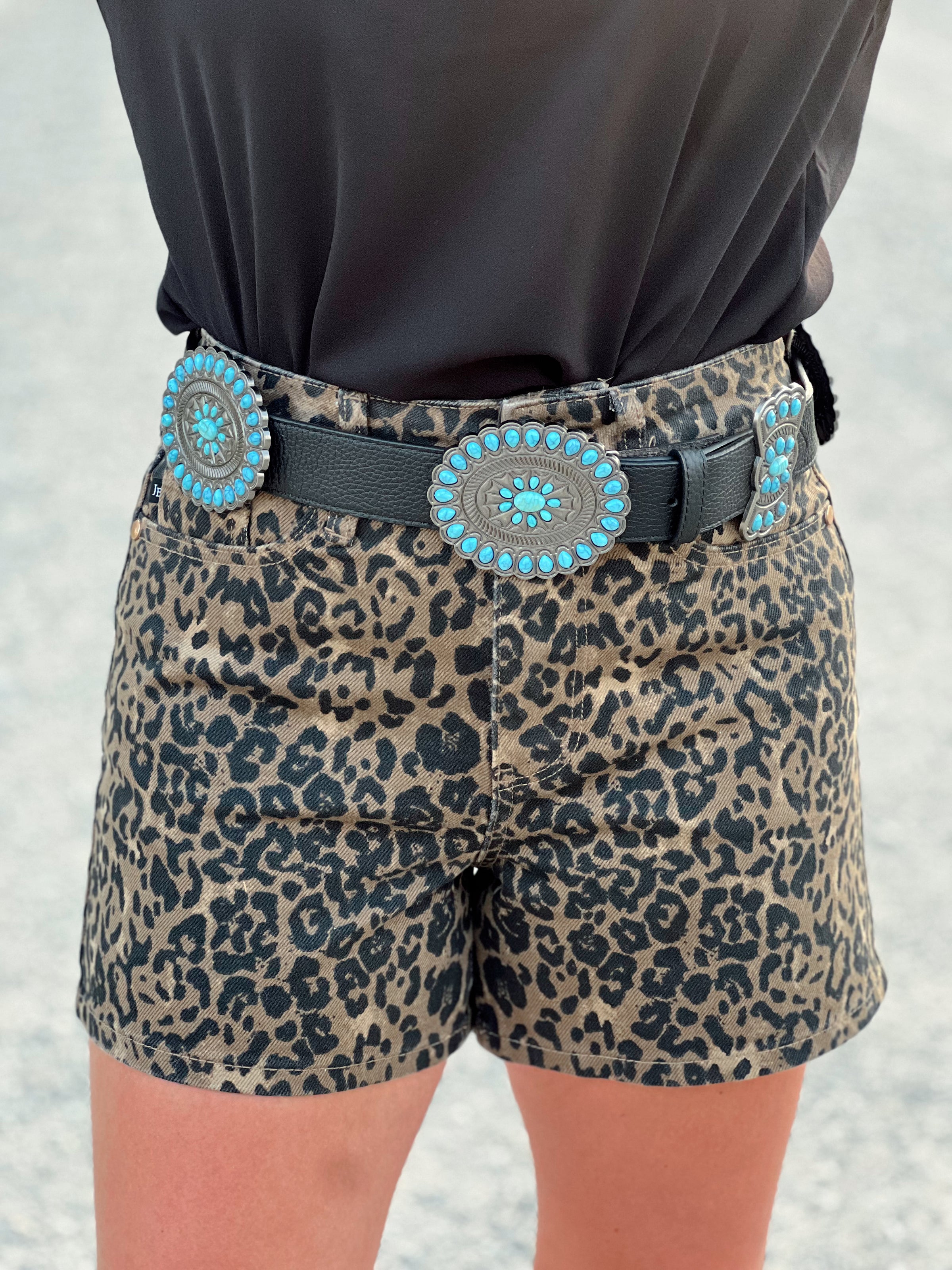 The Leather Concho Belt
