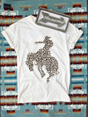 The Leopard Bronc Tee