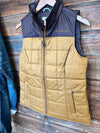 The Weatherford Insulated Vest in Brown