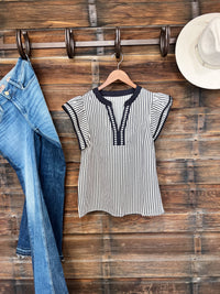 The San Angelo Striped Top