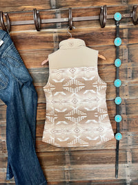 The Aztec Puffer Vest