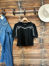 The San Antone Puff Sleeve Blouse