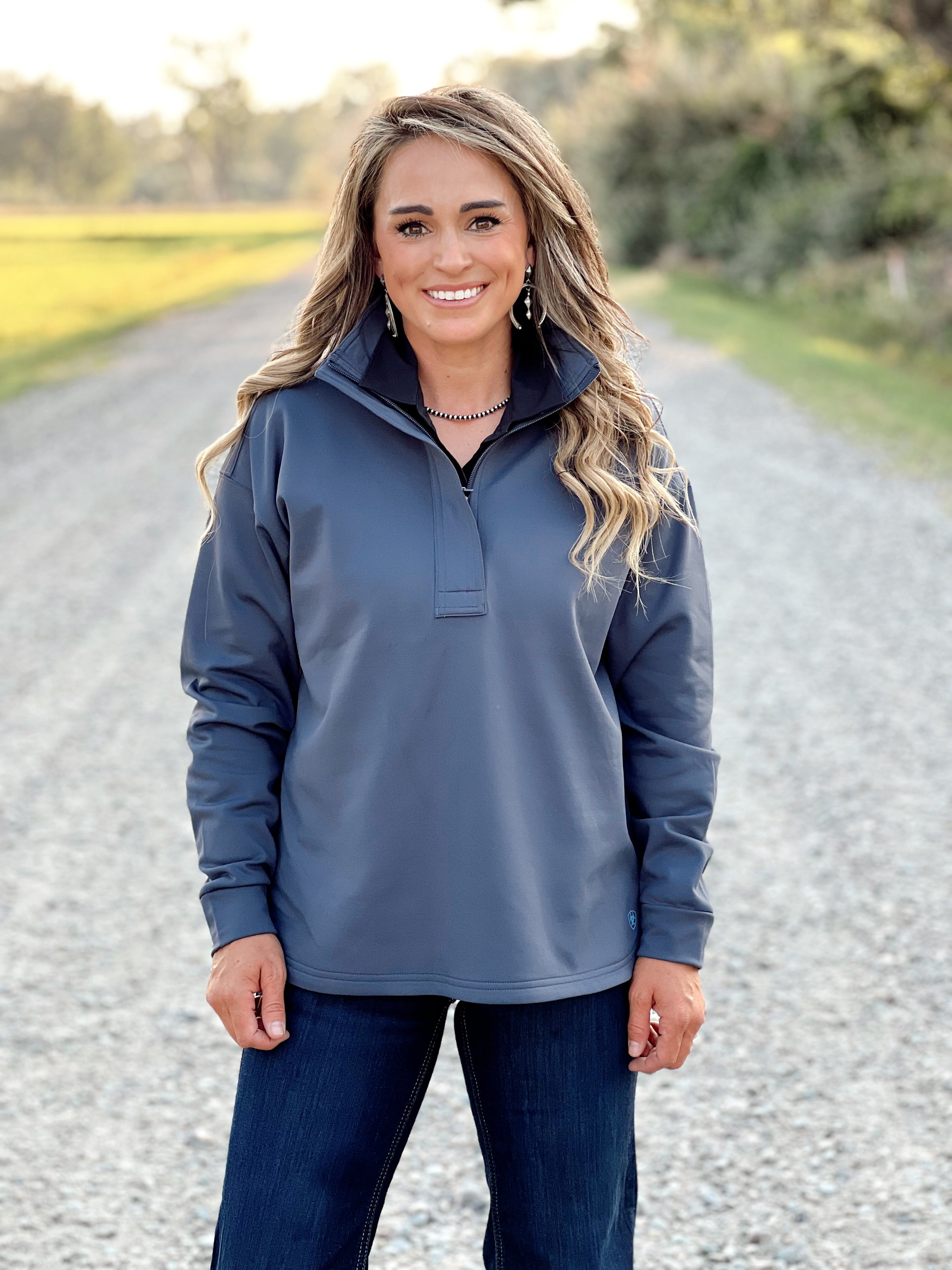 The Hobbs Half Zip Pullover