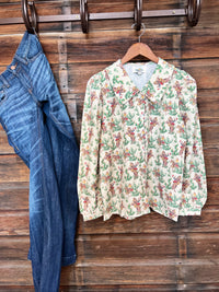The Old Desert Button Up Top