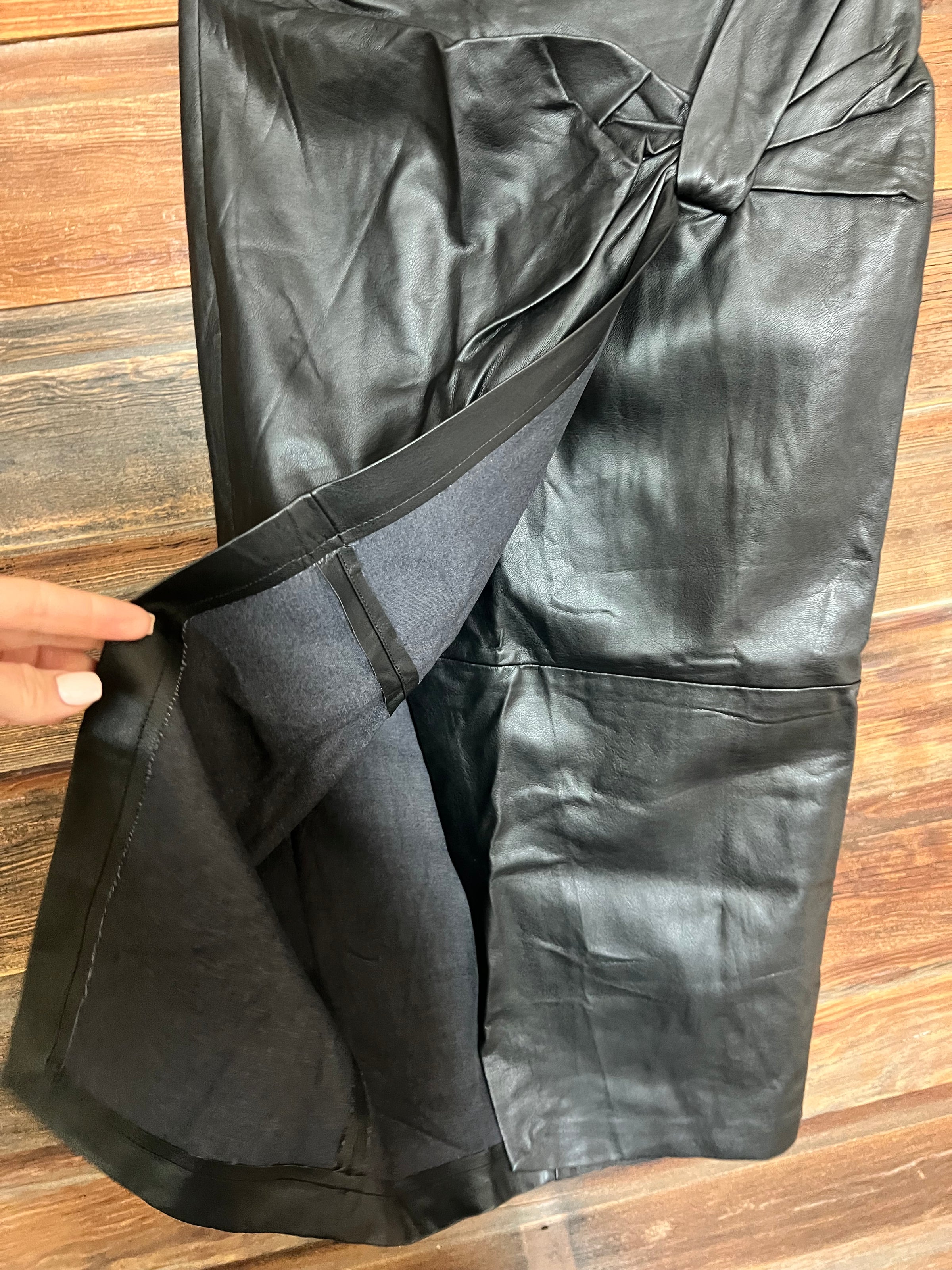 Kelli's Closet Leather Skirt