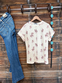 Cowgirl Loose Fit Tee