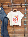 The Sendero Yee Haw Crop Tee