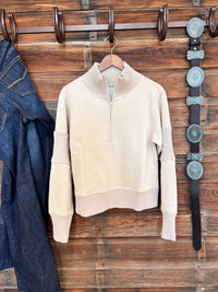 The Omaha Sweater in Taupe