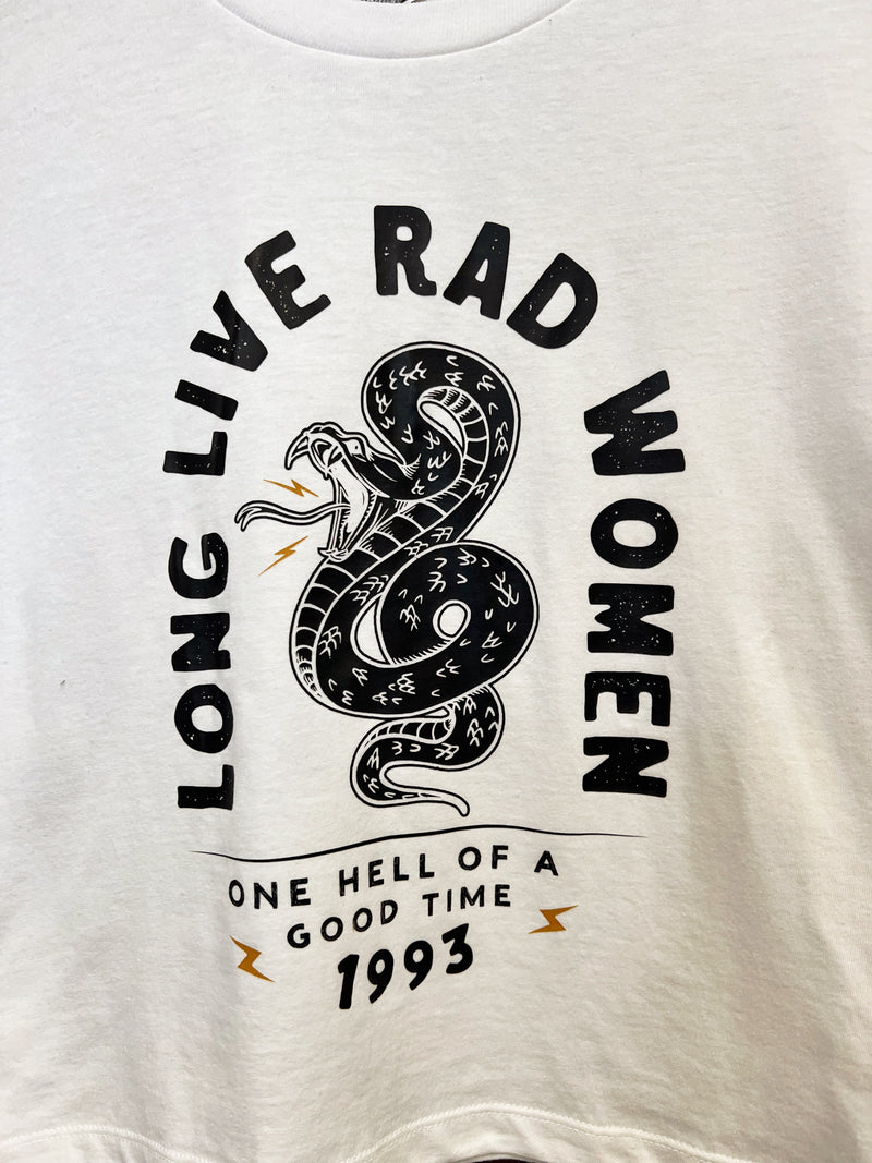 Long Live Rad Women Box Tee