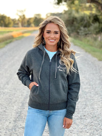 The Zip Up Stitch Sweatshirt