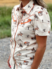 The Follow Your Arrow Pearl Snap Top