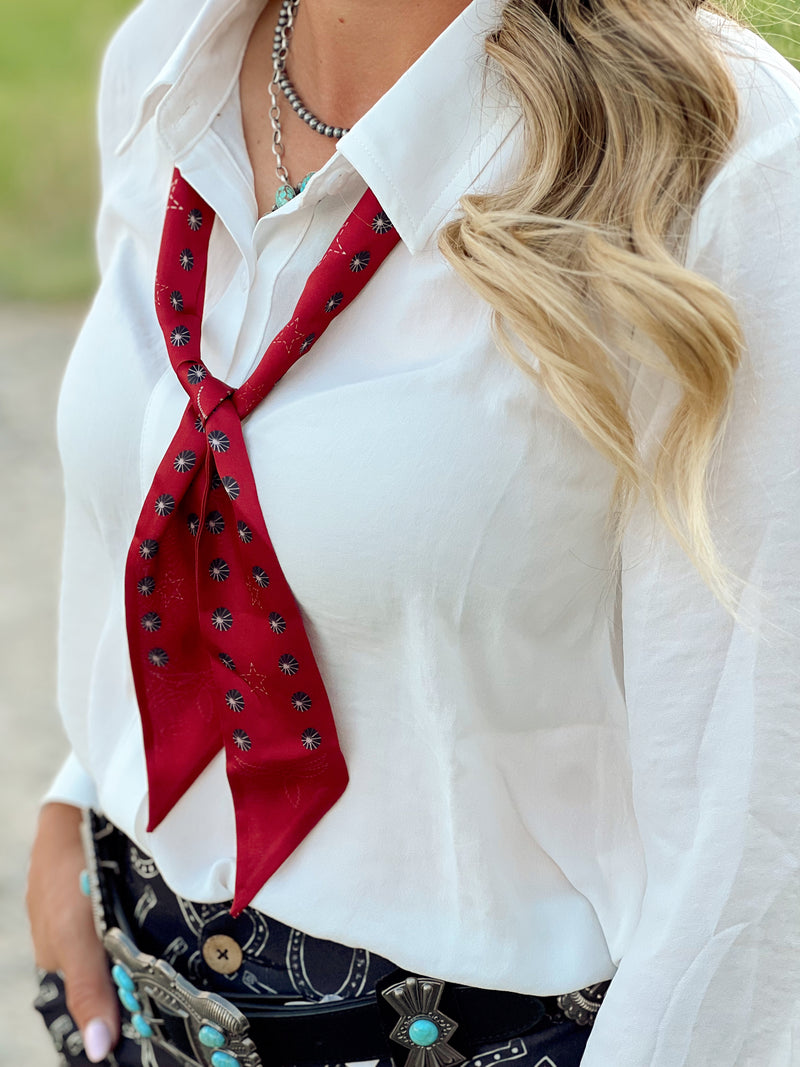Twilly Rag in red