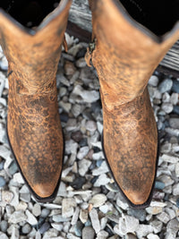 The Casanova Boot in Distressed Leopard