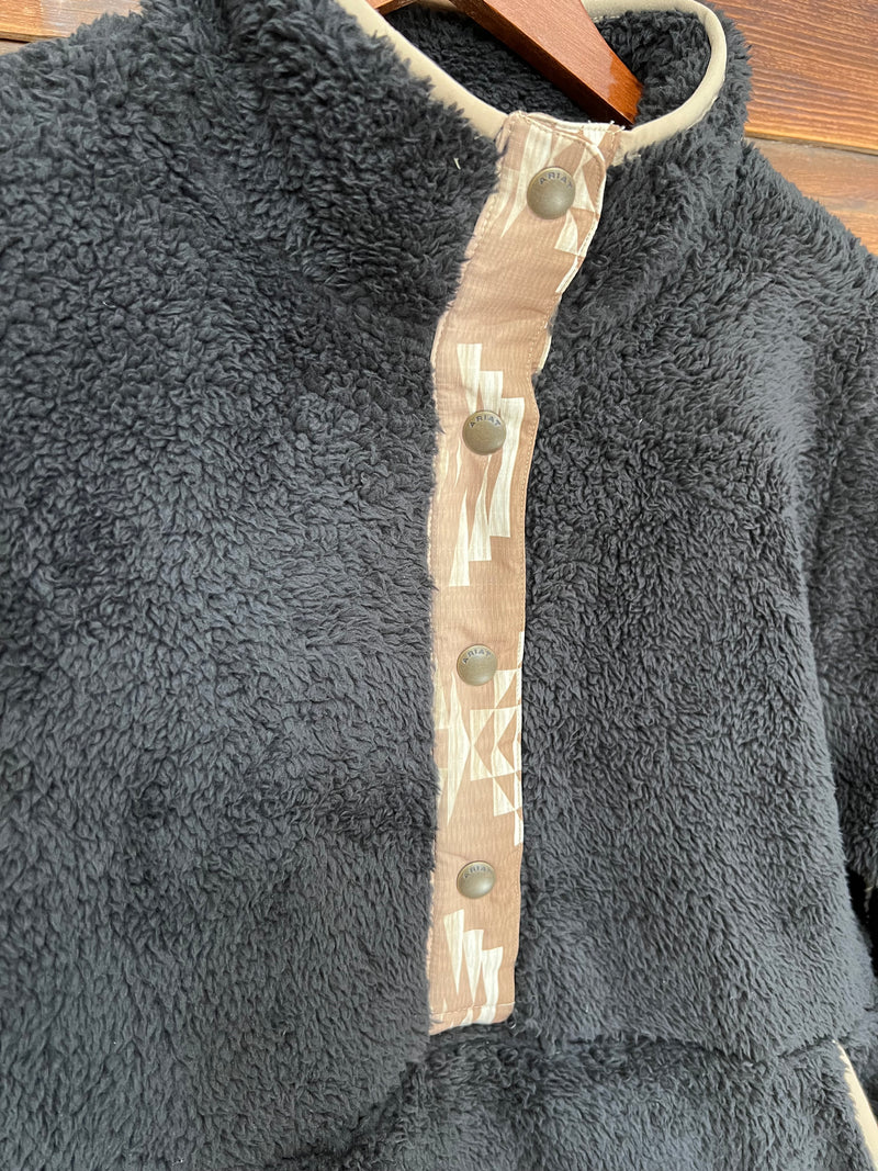 The Berber Quarter Button Pullover