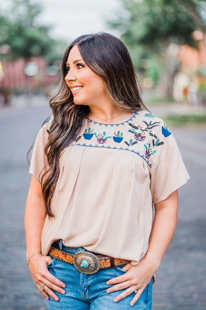 The Cali Cactus Top