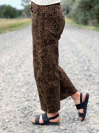 The Leopard Barrel Jean