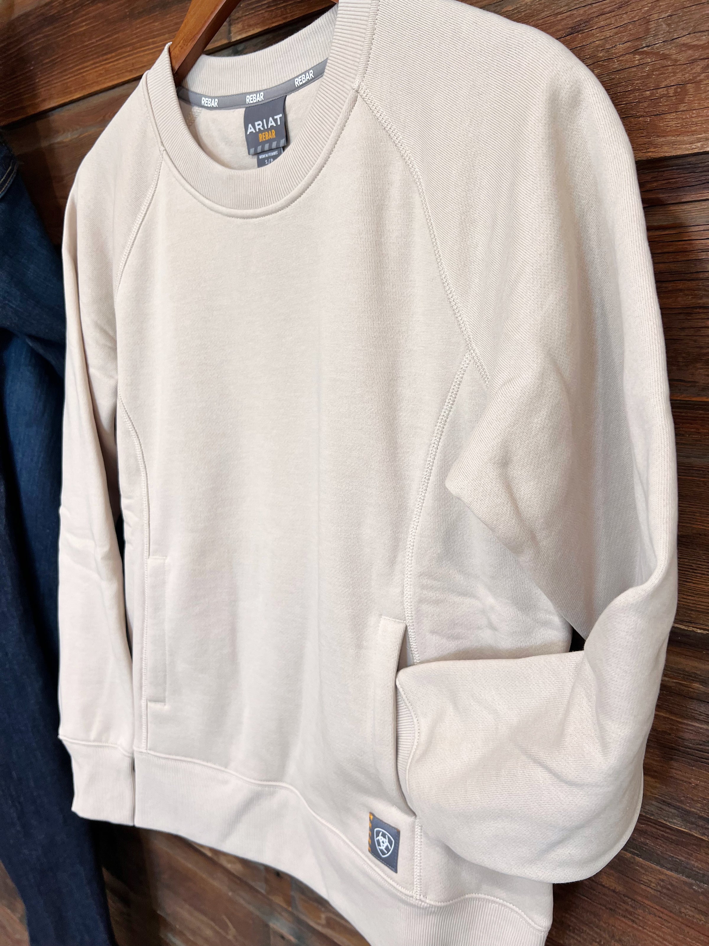 The Rebar Lightweight Fleece Pullover in Slate