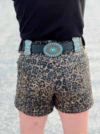 The Judy Blue Leopard Shorts