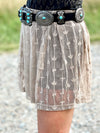 Turquoise Stone Concho Belt
