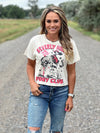 Beverly Hills Pony Club relaxed Crop T-shirt