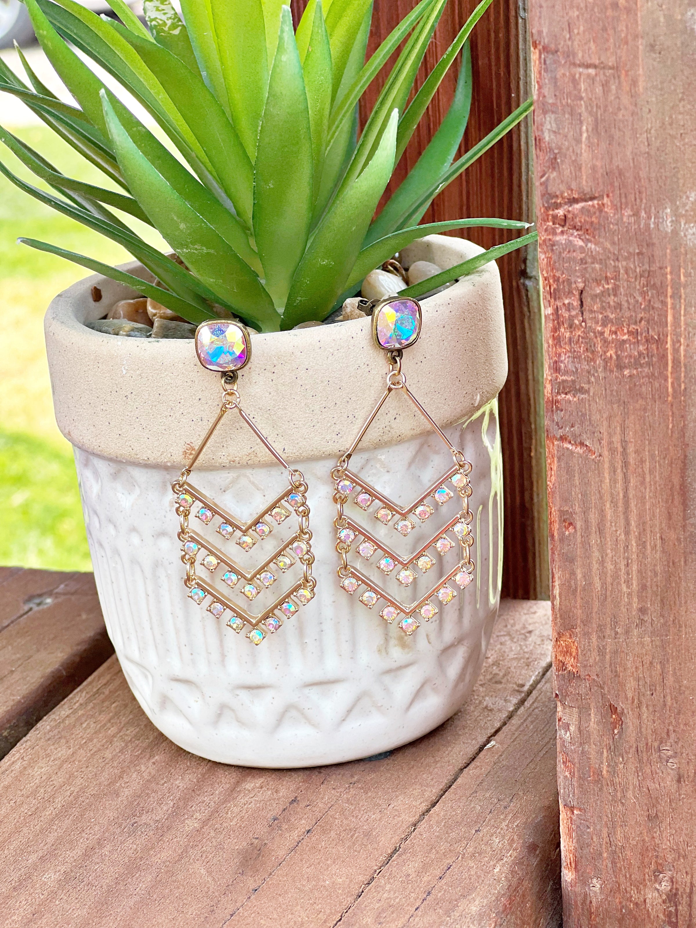 Tequila Sunrise Earrings