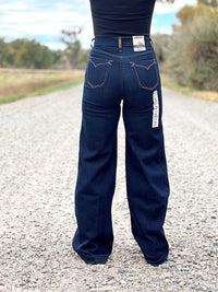 The High Rise Wide Leg Denton Jean