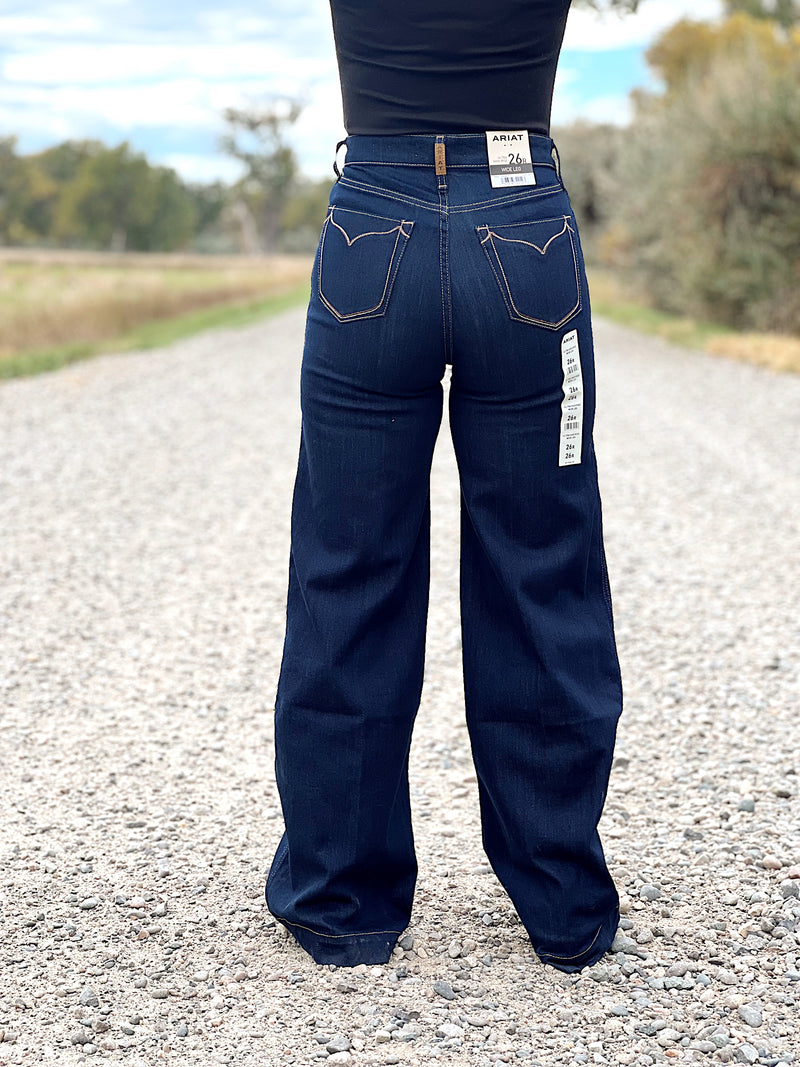 The High Rise Wide Leg Denton Jean