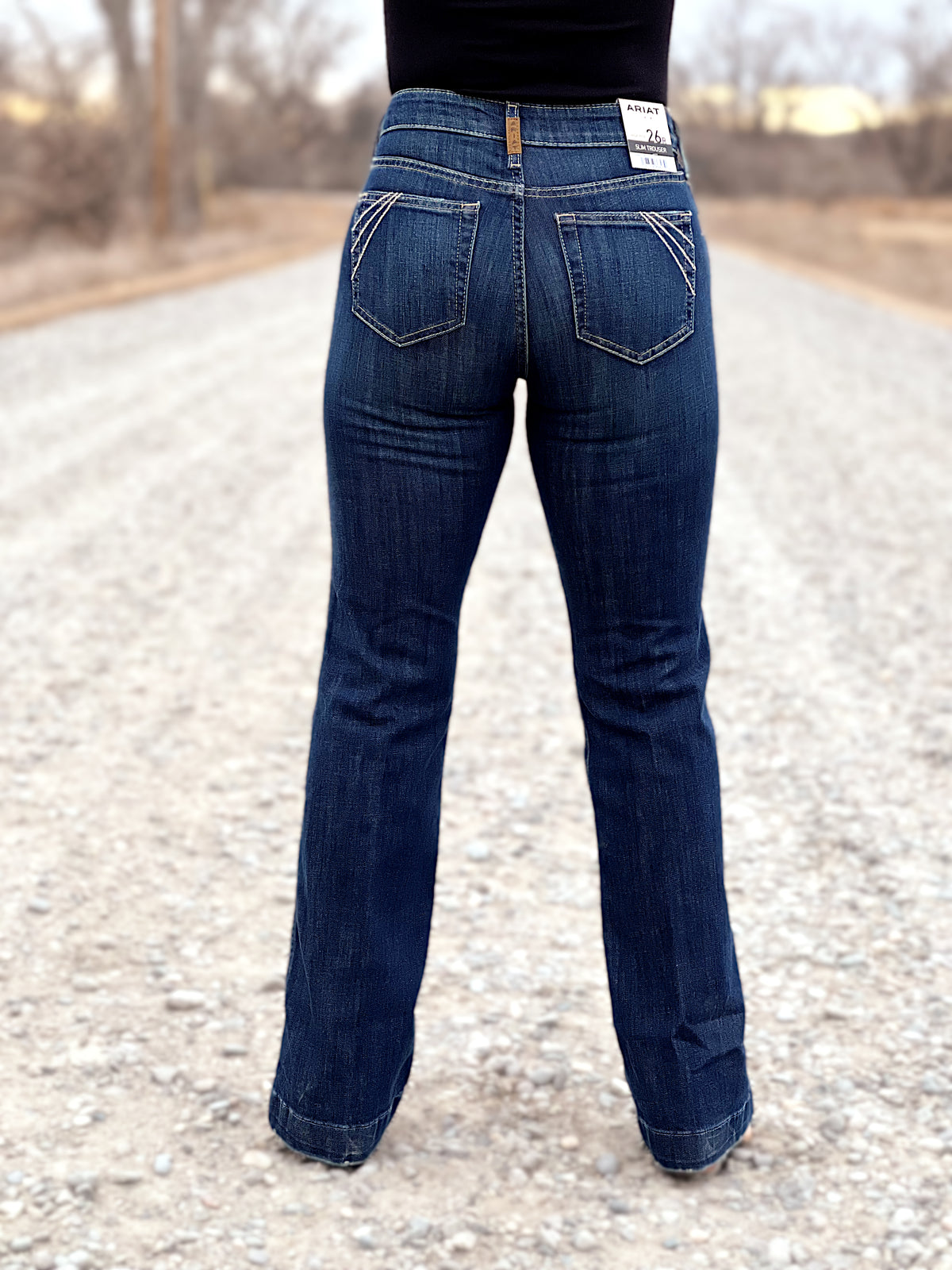 The Vivienne High Rise Slim Trouser Jean