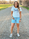 The Cowboy Crop Tee