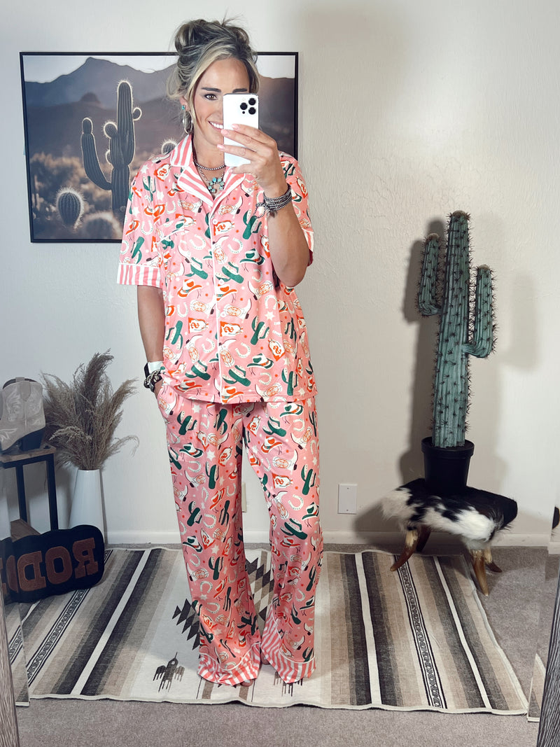 The Cowgirl PJ Set