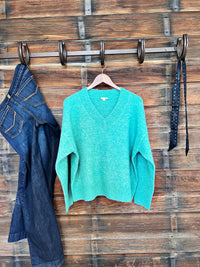 The Bellevue Sweater in Green