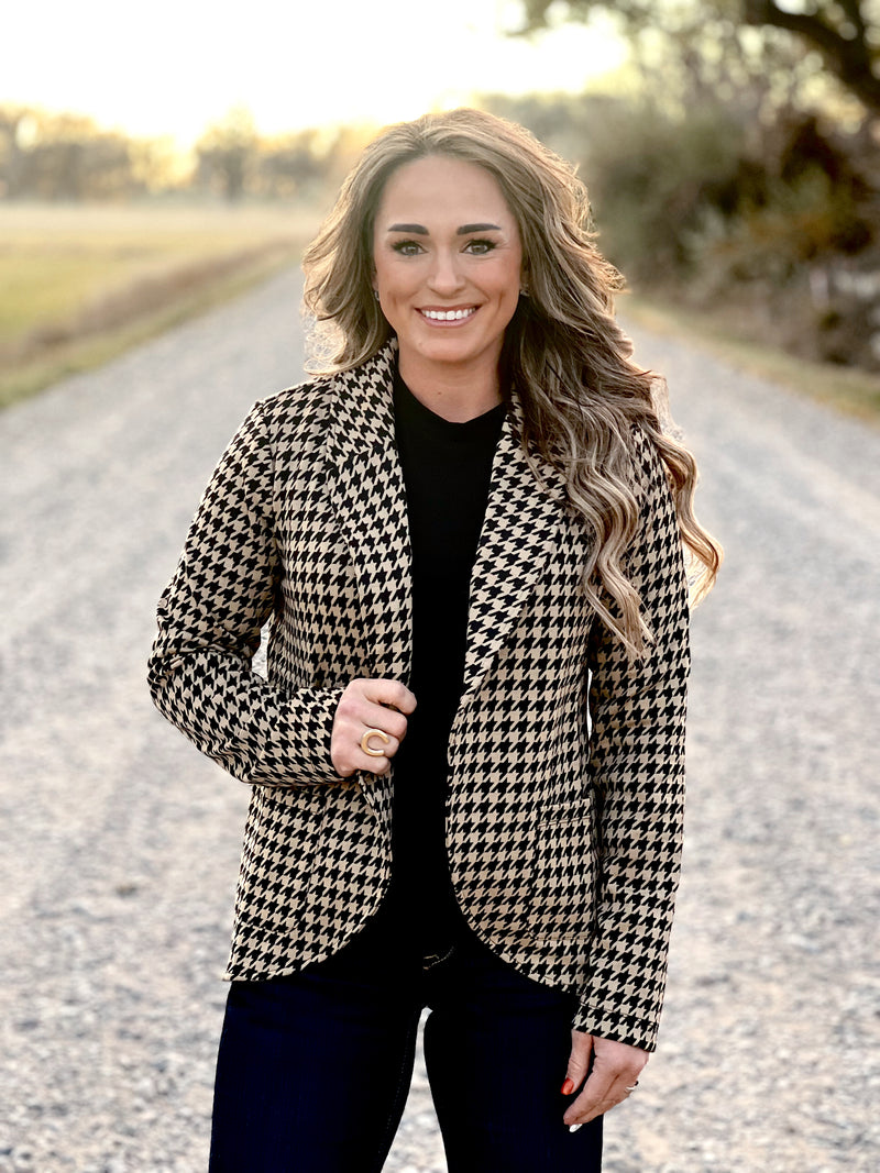 The Houndstooth Blazer