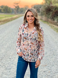 The Derby Button Up Top