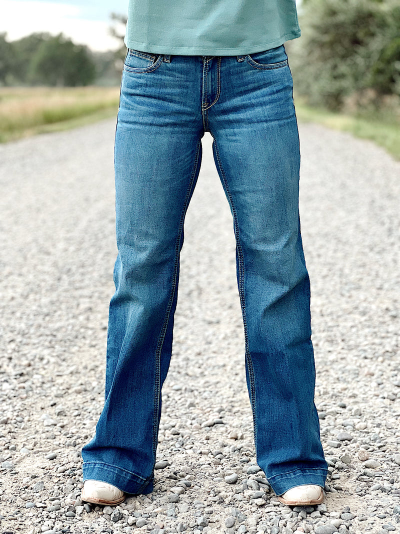 The Bessie Perfect Rise Slim Trouser Jean
