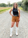 The Stockyards Lace Lined Short