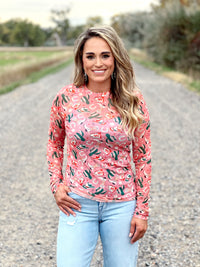 The Lucky Cowgirl Mesh Top
