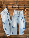 The Blakely Summer Stars Barrel Jean