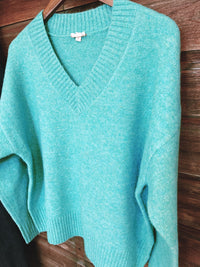 The Bellevue Sweater in Green