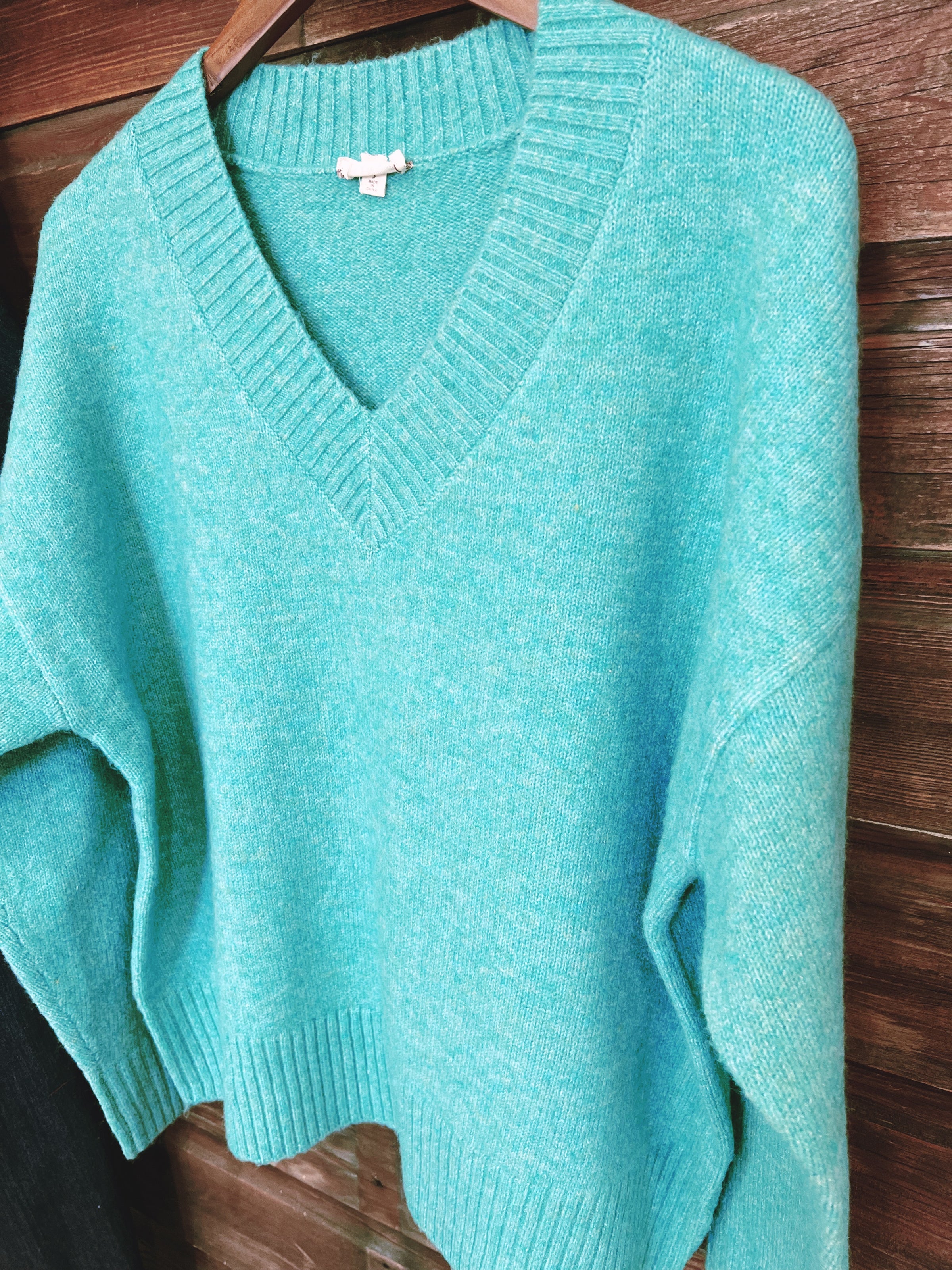 The Bellevue Sweater in Green