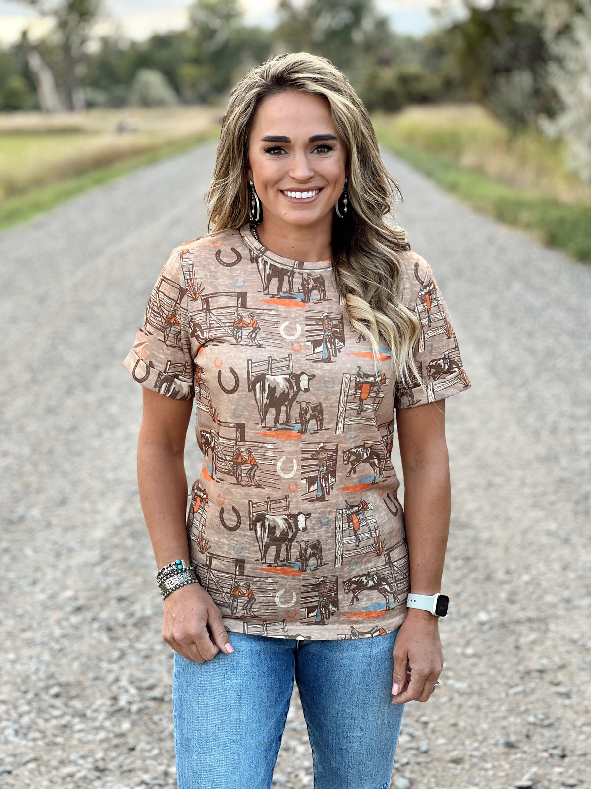 Fall on the Ranch Tee