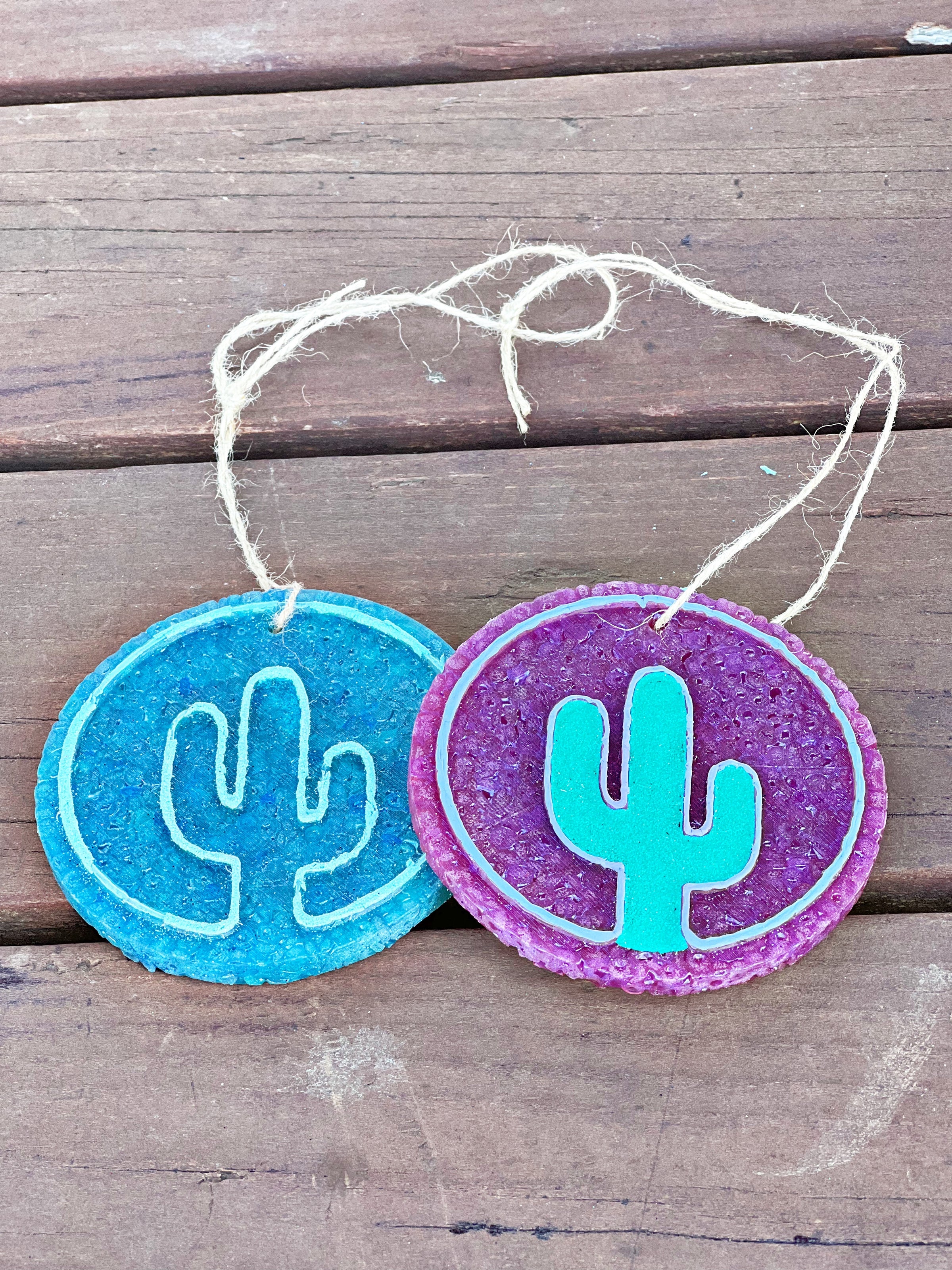 Cactus Car Freshie