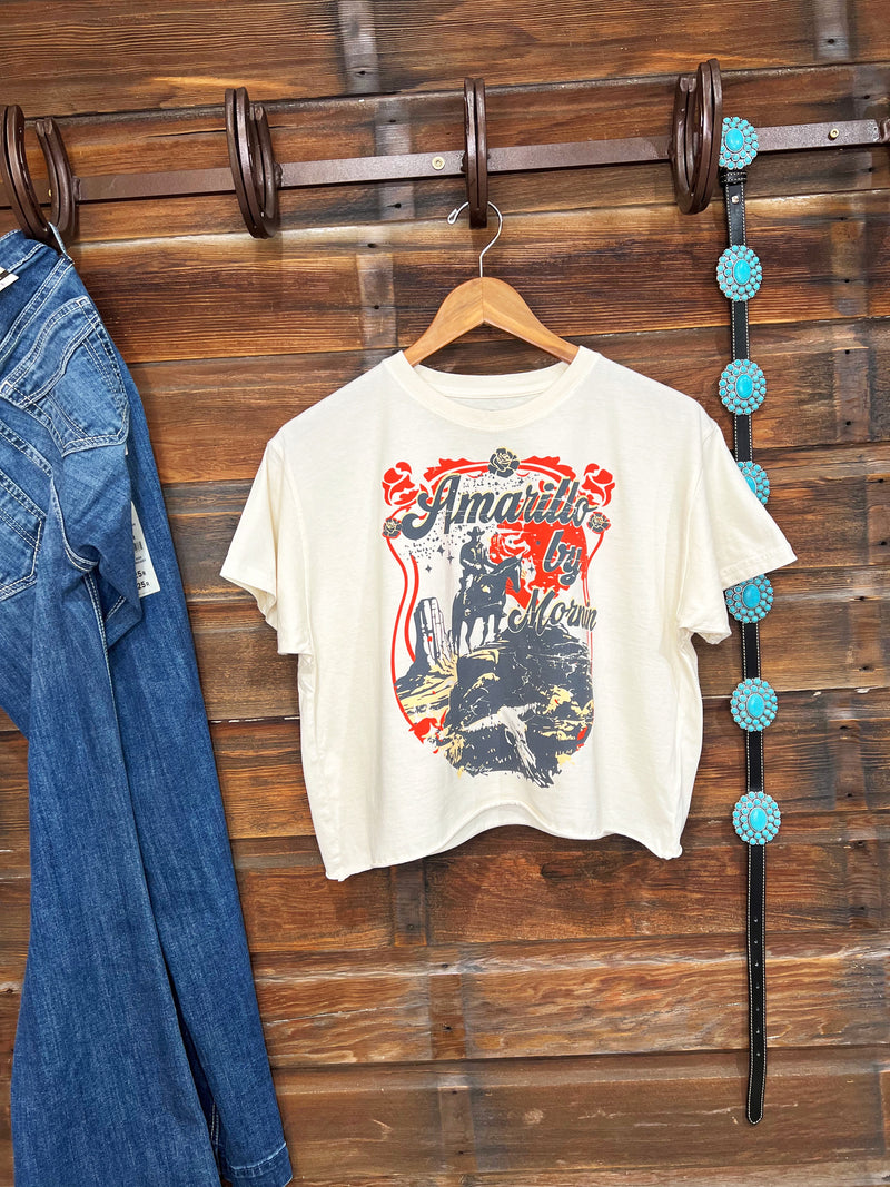 Amarillo By Morning Crop Tee