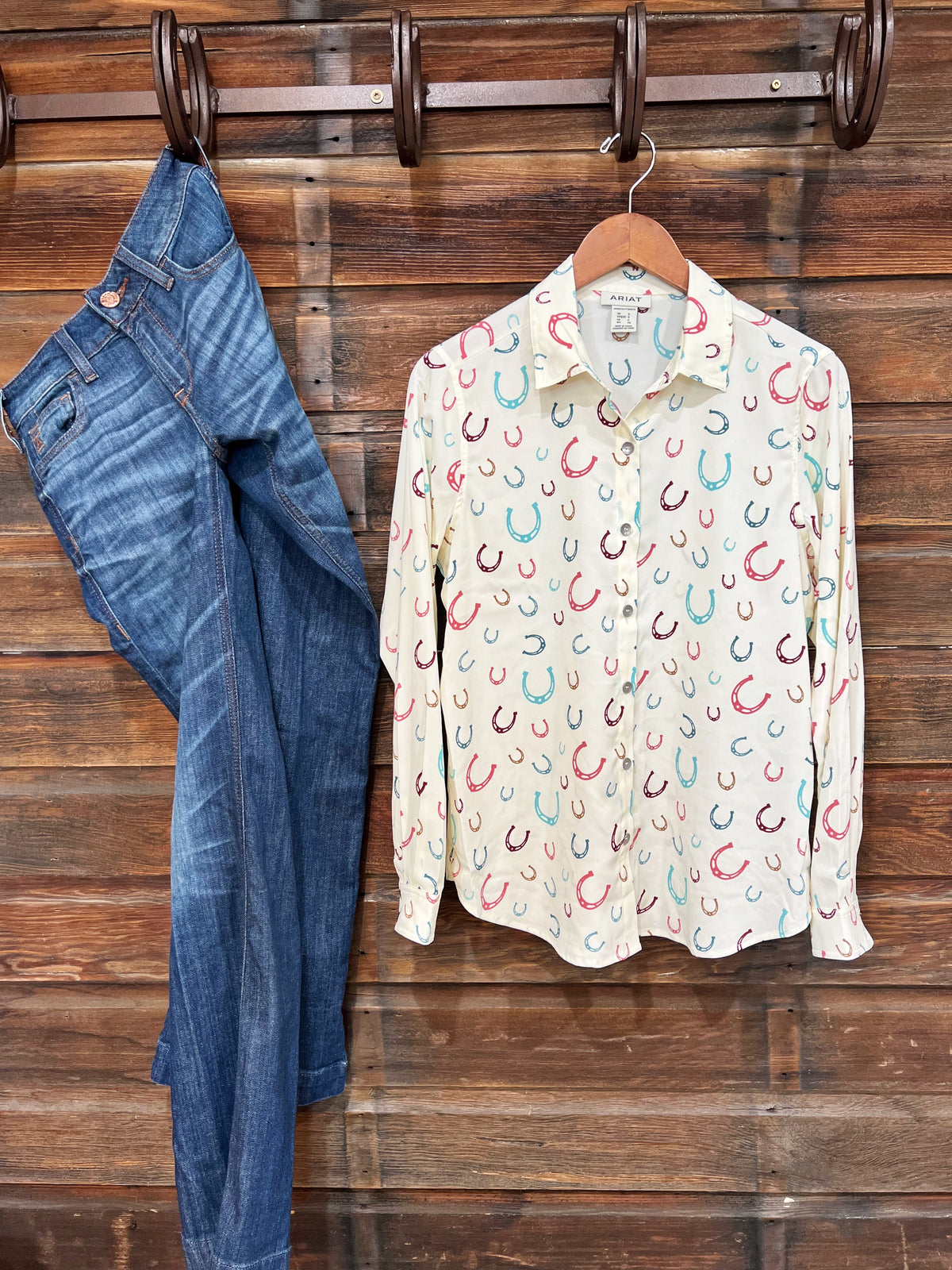 The Lucky Button Up
