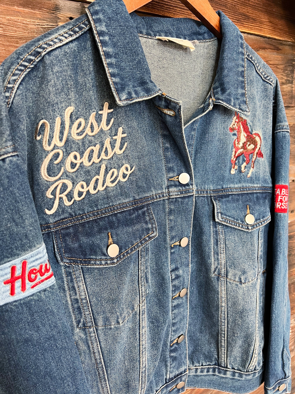 The Rodeo Embroidered Denim Jacket