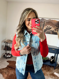 The Stagecoach Denim Vest