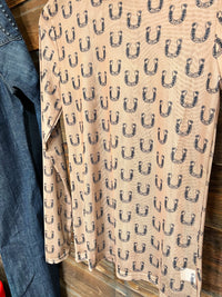The Horseshoe Mesh Top