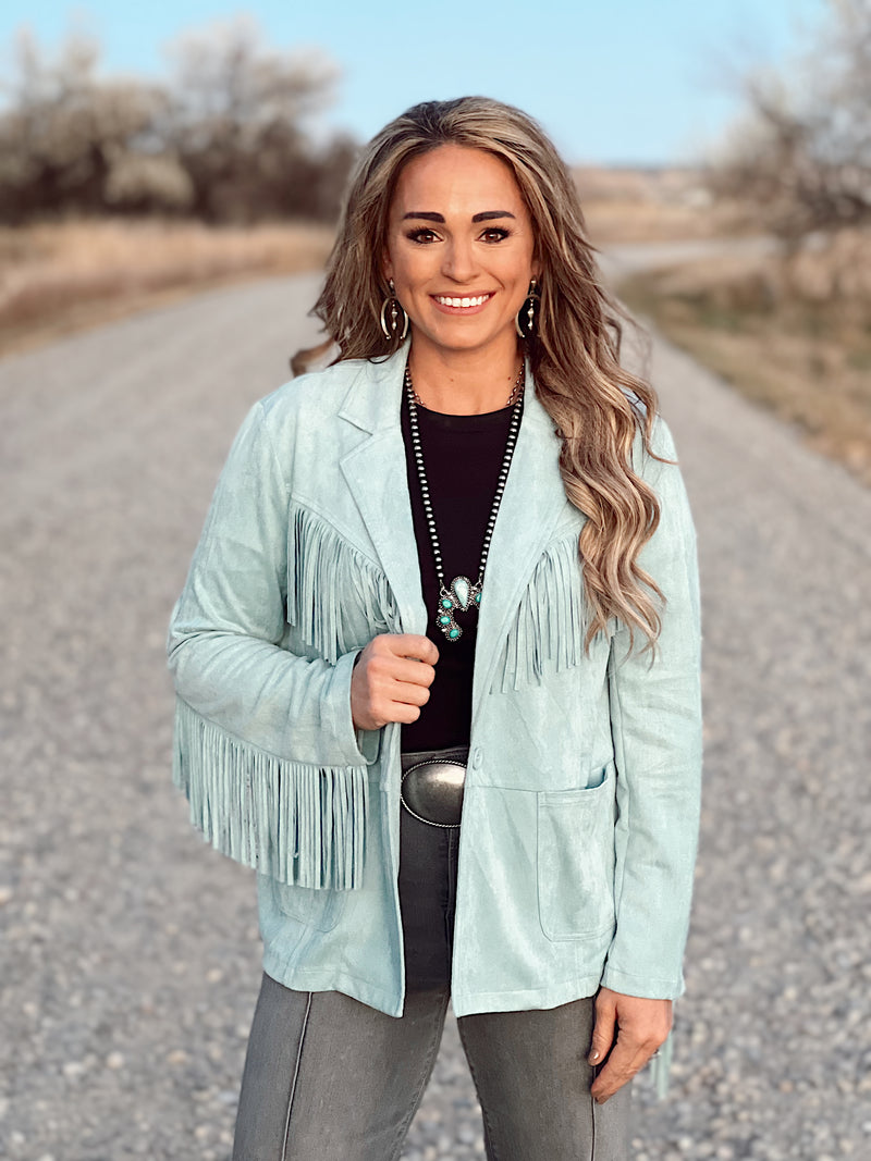 The Boss Babe Fringe Blazer