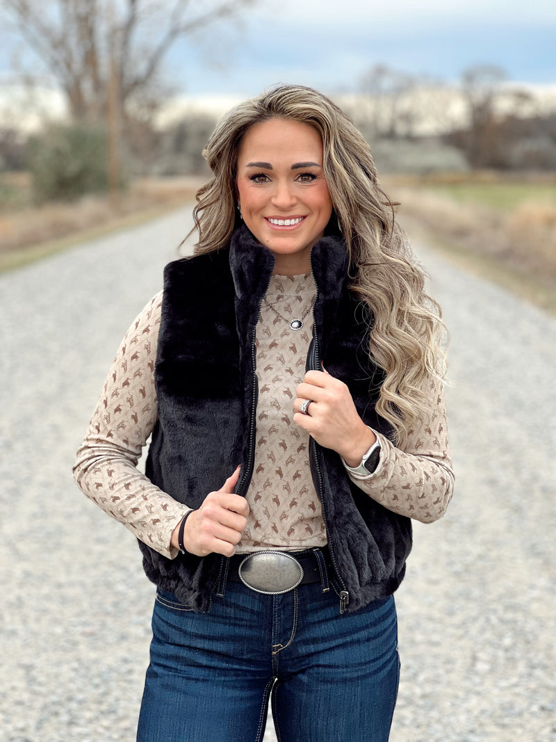 The Black Reversible Vest