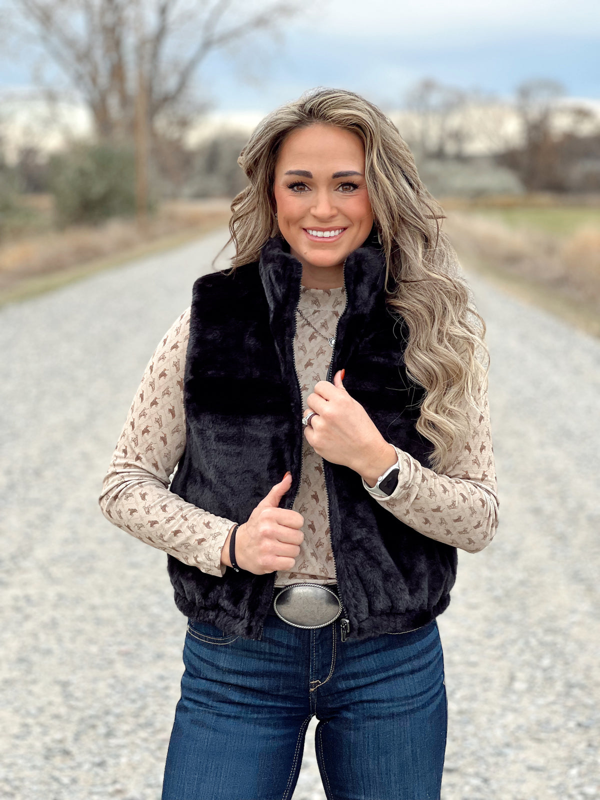 The Black Reversible Vest